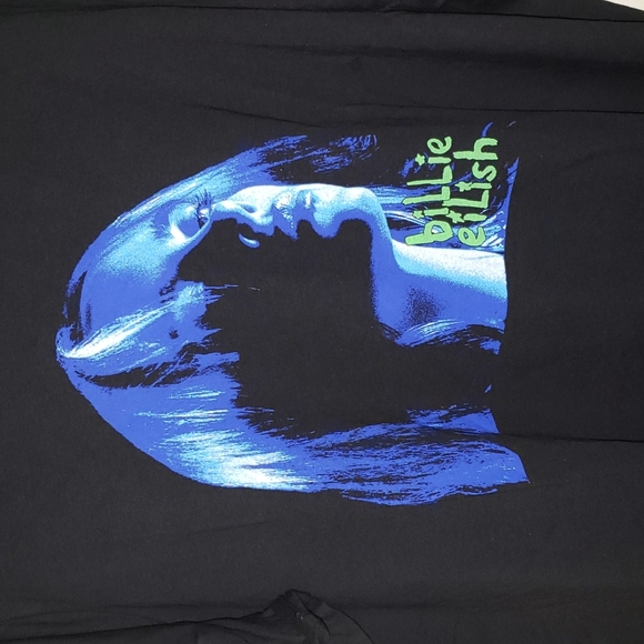 NWT Torrid Billie Eilish Black Crew Neck  Short Sleeve Tee Shirt - Picture 8 of 10